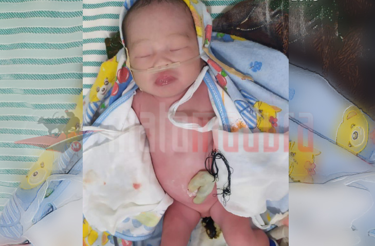 Geger!!! Bayi Lengkap Tali Pusar Ditemukan Warga Tanjung Bumi