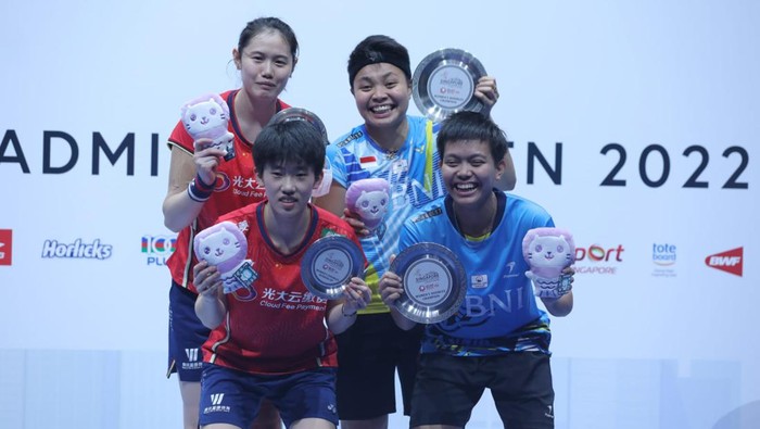 Tiga Wakil Indonesia Juara Singapore Open 2022