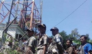 Tower Tak Berijin, Satpol PP Mulai Action