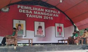 Aman dan Menghibur, Pilkades Serentak di Bangkalan. Berikut Cuplikannya….
