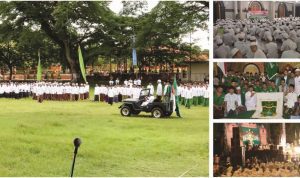 Kirab Resolusi Jihad Bangkalan, Sedot Ribuan Santri & Ulama se-Madura