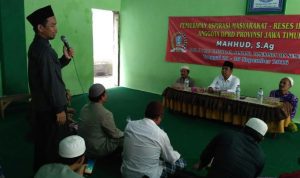 Peduli Kesejahteraan Guru Madrasah, Mahfudz Reses di Ponpes Nurul Cholil