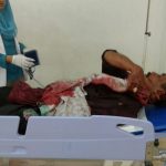 Sarapan Pagi Bersama Anak, Tiba-Tiba Ada Tetangga Yang Aniaya. Telinga Kiri Nyaris Putus