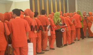 Terkesan Disetting, Puluhan Karyawan Pendemo RSUD Bangkalan Minta Maaf Secara Seremonial