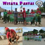 BPRS Bhakti Sumekar Tanam Pohon Cemara Udang di Wisata Pantai 9