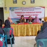 Tingkatkan Ekonomi Pemuda dan perempuan, Kades Pagendingan Libatkan Peneliti