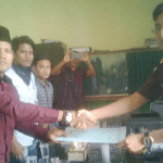Sejumlah Pemuda Laporkan Rehab Puskesmas Tragah Yang Dinilai Asal-asalan