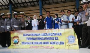 Tekan Angka Kecelakaan lewat Pemeriksaan Ranmor Angkutan Umum dan Tes Urine