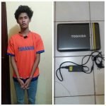 Ngembat Laptop Teman Sekos, Warga Bangkalan Diciduk Polisi