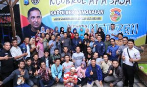 Kapolres Bangkalan Ngobrol Bareng Netizen