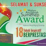 Malam Ini, Anugerah Sumenep Award 2017. Selamat Kepada 18 Tokoh Inspiratif Berprestasi