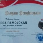 Desa Pamolokan Sabet Penghargaan Desa Informatif Se-Jatim