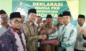 1500 Warga PKB Deklarasi Siap Menangkan Paslon Kholifah
