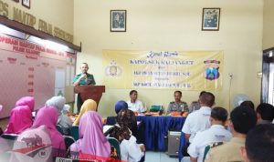 Begini Suasana Kenal Pamit Kapolsek Kalianget