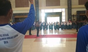 Tekan Angka Kecelakaan, Satlantas Polres Bangkalan Gelar Apel Besar dengan Ratusan Siswa