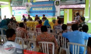 Hadiri Musrenbangcam Talango, Koramil Kalianget Pastikan Aman dan Lancar