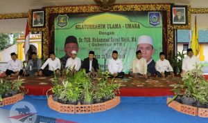 Silaturahim dengan Ulama-Umara Sumenep, Gubernur NTB Jadi Imam Shalat Maghrib