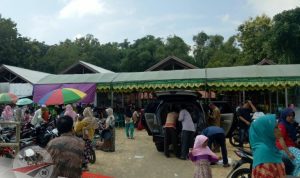 Peresmian Pasar Empu Kelleng Desa Pademawu Barat Disambut Antusiasme Masyarakat