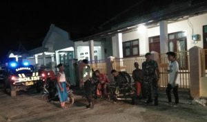 Pastikan Kamtibmas, Koramil dan Polsek Kalianget Patroli Bareng