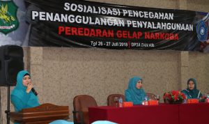 Ibu Fitri Ajak Pemuda Perangi Narkoba