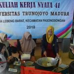 Bantu Perekonomian Masyarakat Lebeng Barat, KKN 41 UTM Ciptakan Inovasi Produk Olahan Kelapa dan Siwalan