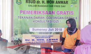 Setiap Minggu, RSUDMA Sumenep Buka Layanan Gratis