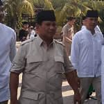 Teriakan ‘Prabowo Presiden’ Sambut Kunjungan Prabowo Subianto ke Bangkalan