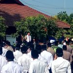Hari Santri Nasional, Polres Bangkalan Apel Menggunakan Kopiah dan Sorban