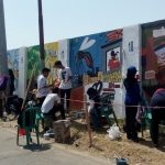 Peringati HKN 2018, Puskesmas Pamolokan Sumenep Gelar Lomba Mural
