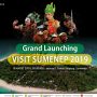 Pamflet Grand Launching Visit Sumenep 2019 di Pantai Slopeng pada tanggal 10 Maret 2019
