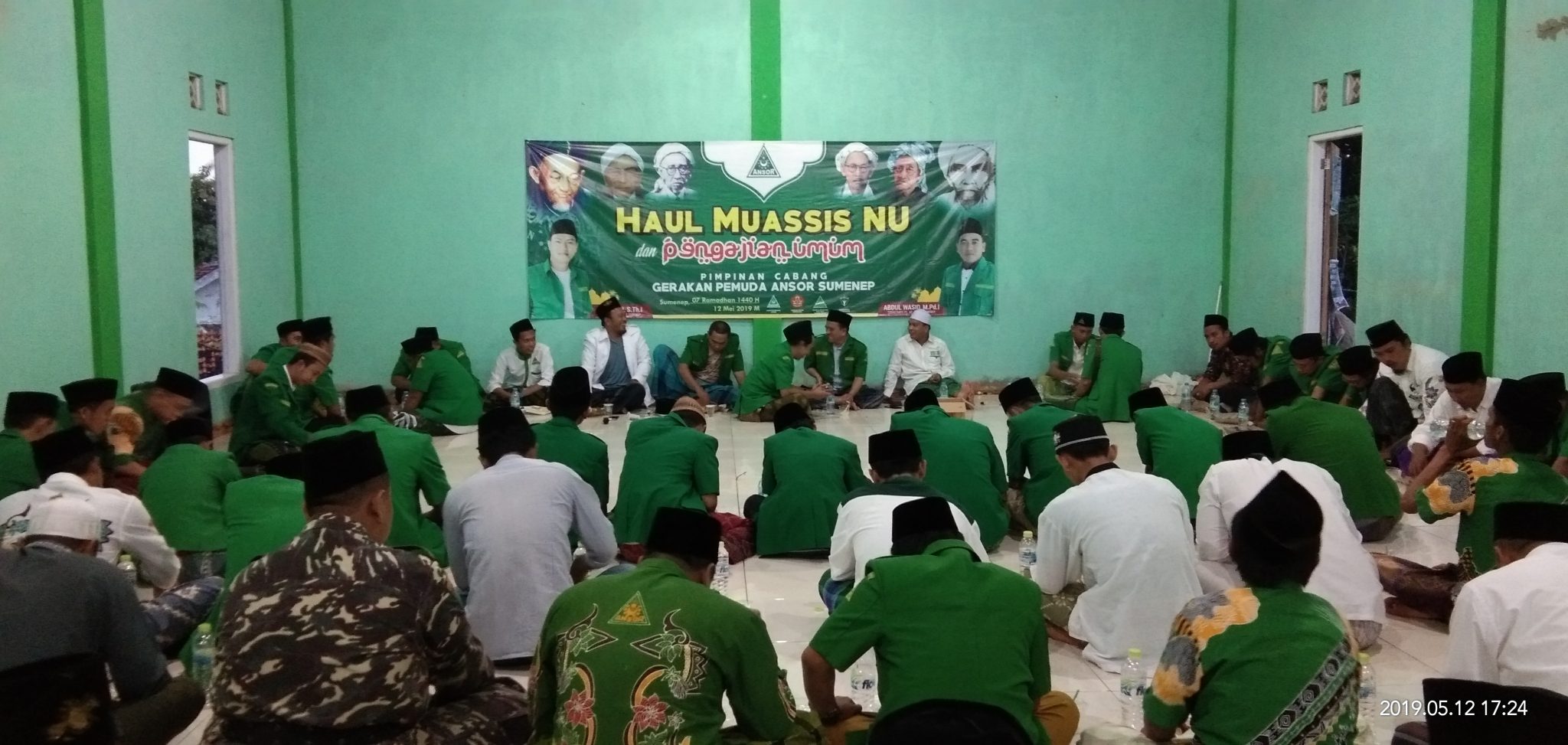 Haul Muassis Nahdlatul Ulama (NU) di Graha KH Wahab Hasbullah, Pandian, Sumenep