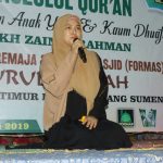 Tak Cukup Ngaji, Ini Pesan Bunda Fitri Saat Hadiri Nuzulul Qur’an di Banuaju Timur