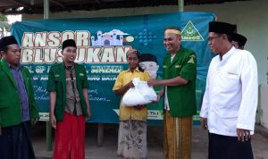 Terima Kasih Bantuannya, Ucap Kaum Dhuafa di Batang-Batang yang Dikunjungi Ansor Sumenep