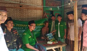 Temui Sejumlah Dhuafa Keliling Talango