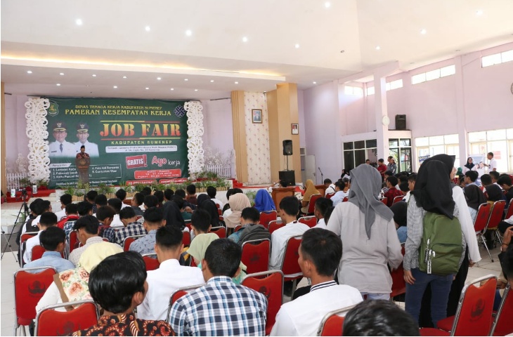 Atasi Persoalan Ketenagakerjaan, Pemkab Sumenep Rutin Gelar Job Fair