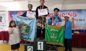 Tak Bawa Bendera Kabupaten, Kontingen Sumenep Raih Juara I O2SN SMA Se-Jatim