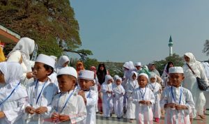 1500 Siswa PAUD & TK se Bangkalan Belajar Manasik Haji