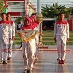Mendekati 17 Agustus, Paskibaraka Sumenep Latihan di Halaman Pemkab