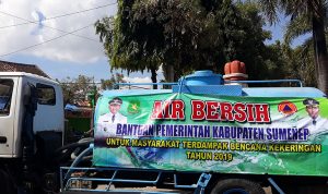 BPBD Sumenep Mulai Salurkan Bantuan Air Bersih untuk Desa yang Alami Kekeringan