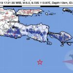 Lagi, Bali Diguncang Gempa Bumi 5,0 SR