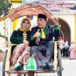 Viral!!! Pasca Dilantik Anggota DPRD Sumenep, Herman Dali Kusuma Pulang Naik Becak