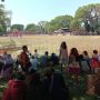 Upacara HUT RI Ke-74 di Alun-alun Kota Bangkalan