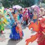 Unik dan Kreatif: Peserta Karnaval TK dan TB se Kota Bangkalan. (matamadura.hasin)