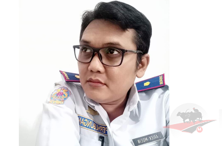 Kepala Seksi Lalu Lintas Dishub Bangkalan, Ariek Moein