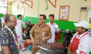 MPM Resmikan Bengkel Mitra AHASS Ke-17 di SMKN 2 Bangkalan