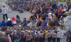Akhirnya, Demo Mahasiswa Tolak RUU KPK dan RKUHP Didukung Ketua DPRD Bangkalan
