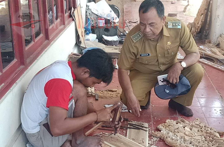 Camat Darus Salam Selalu Keliling Gali Potensi Desa