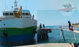 Heboh!!! Netizen Protes Kapal DBS III saat Sandar di Pelabuhan Sapudi. Kenapa?