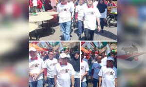 Foto Bupati Kiai Busyro dan Sekda Edy Saat Jalan Bersama Viral di Grup WA