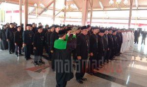 Bupati Bangkalan Lantik 132 Pejabat Struktural, 1 Pejabat Hasil Lelang Ditunda